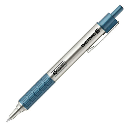 Zebra Blue Axis Ballpoint Pen 0.7mm Oil-Based Black Ink Wet Knee P-BA100-BL-Kiichin - The #1 Place for Japanese Goods in Your Hand!