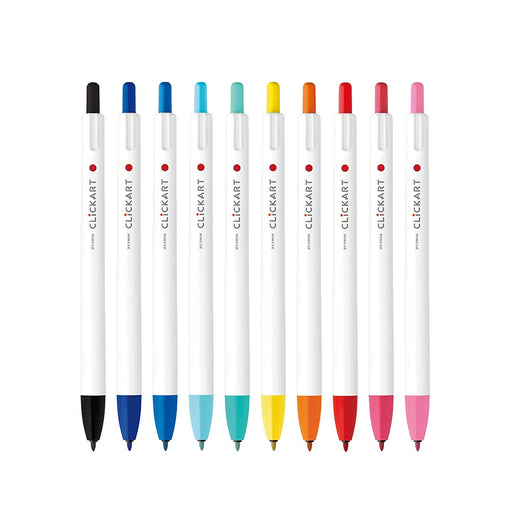 Zebra 10-Color Clickart - Water-Based Pen Wyss22-10C-Kiichin - The #1 Place for Japanese Goods in Your Hand!