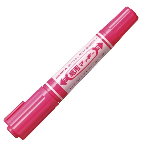Zebra 10-Pack Pink Mackie Water-Based Pen Set B-WYT5-P-Kiichin - The #1 Place for Japanese Goods in Your Hand!