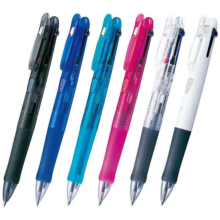 Zebra 10-Pack 3-Color Ballpoint Pen Clip-On Light Blue - G3C B-B3A3-Lb-Kiichin - The #1 Place for Japanese Goods in Your Hand!