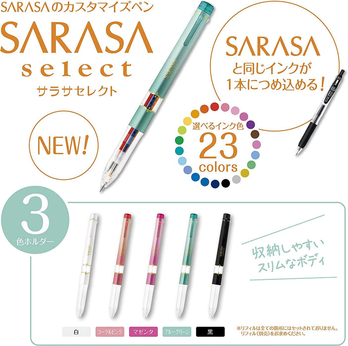 Zebra 5-Piece Set Sarasa Prefeel Ballpoint Pen Refills 0.5 Lead - Black Red Blue-Kiichin - The #1 Place for Japanese Goods in Your Hand!