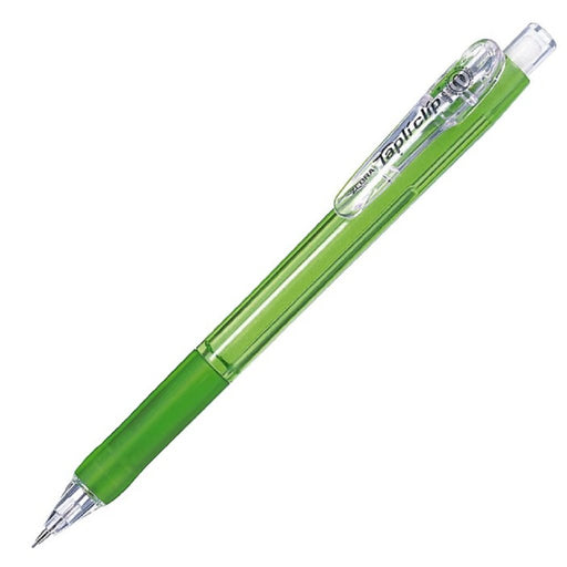 Zebra Tapuri Green Mechanical Pencil with Clip - Pack of 10 B-Mn5-G Model-Kiichin - The #1 Place for Japanese Goods in Your Hand!