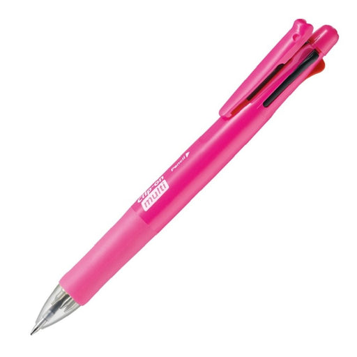 Zebra 4-Color Multi-Function Pen with Sharp Clip-On Cutie Pink PB4SACUP-Kiichin - The #1 Place for Japanese Goods in Your Hand!
