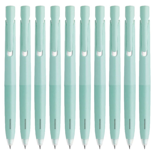 Zebra Bren 0.7mm Oil-Based Ballpoint Pen Mint Green Barrel Black Ink 10-Pack-Kiichin - The #1 Place for Japanese Goods in Your Hand!