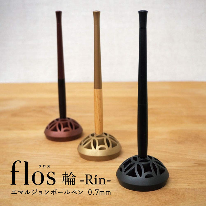 Zebra Black Oil-Based Ballpoint Pen Floss Ring - P-Ba111-Bk Model-Kiichin - The #1 Place for Japanese Goods in Your Hand!