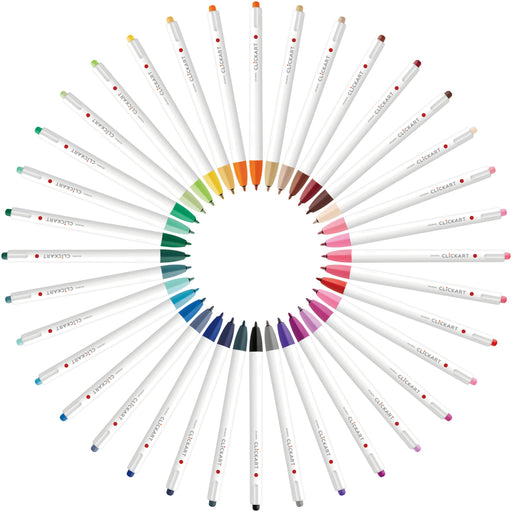 Zebra Clickart Blue Black Water-Based 10 Piece Pens - B-WYSS22-FB-Kiichin - The #1 Place for Japanese Goods in Your Hand!