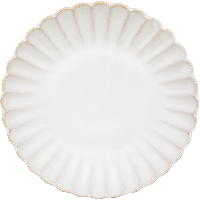 Aito Hana Plate Dish M 16cm Ginkaku Seto Ware Japan-Kiichin - The #1 Place for Japanese Goods in Your Hand!