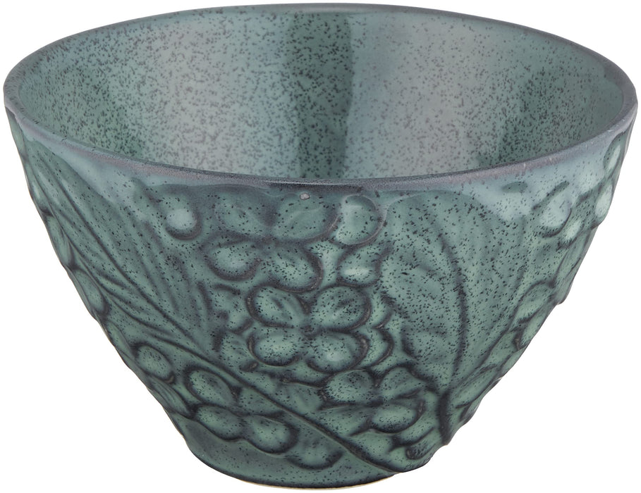 Aito Lien Bowl Plate 11x7cm M Aqua Mino Ware Japan 267856-Kiichin - The #1 Place for Japanese Goods in Your Hand!