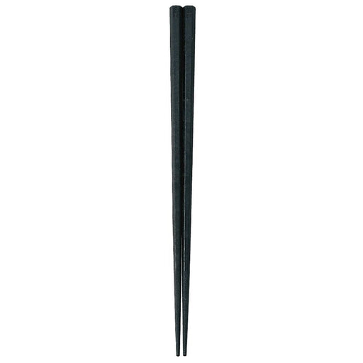 Akebono Black Hexagonal Chopsticks 21Cm - Antibacterial from Japan-Kiichin - The #1 Place for Japanese Goods in Your Hand!