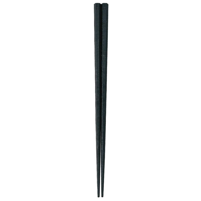 Akebono Black Japan Antibacterial Hexagonal Chopsticks - 22.5Cm-Kiichin - The #1 Place for Japanese Goods in Your Hand!