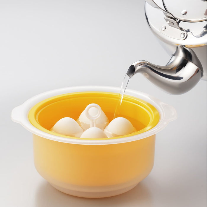 Akebono Ezegg Soft-Boiled Egg Cooker - Perfectly Cook Eggs with Ease-Kiichin - The #1 Place for Japanese Goods in Your Hand!