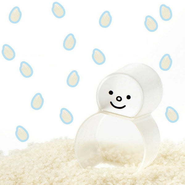 Akebono Snowman Rice Measuring Cup - Double-Sided 0.5-Go & 1-Go-Kiichin - The #1 Place for Japanese Goods in Your Hand!