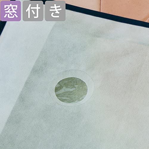 Astro 4-Piece Kimono Storage Bag Set - Japan White X Gray Carbon - 3-Way Opening - Transparent Window - Non-Woven Zipper - 171-49-Kiichin - The #1 Place for Japanese Goods in Your Hand!