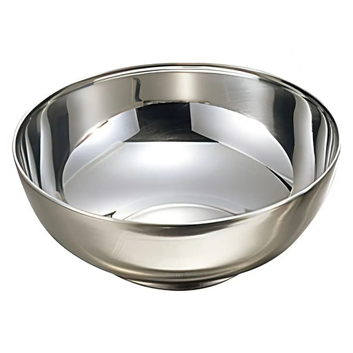 Ebm Stainless Steel Korean Food Soup Bowl - Japan Priority-Kiichin - The #1 Place for Japanese Goods in Your Hand!