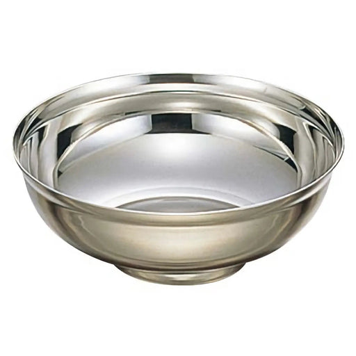 Ebm Stainless Steel Japanese Naengmyeon Bowl - Φ215Mm Step-Kiichin - The #1 Place for Japanese Goods in Your Hand!