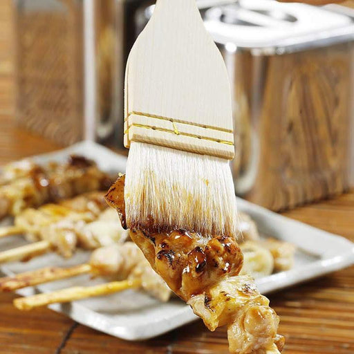 Ebm White Goat Hair Cooking Brush - 120mm Premium Culinary Tool-Kiichin - The #1 Place for Japanese Goods in Your Hand!
