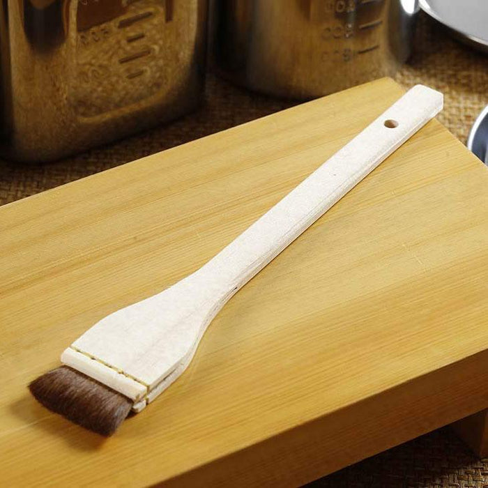 Ebm 36mm Sushi Brush with Wooden Handle and Horse Hair-Kiichin - The #1 Place for Japanese Goods in Your Hand!