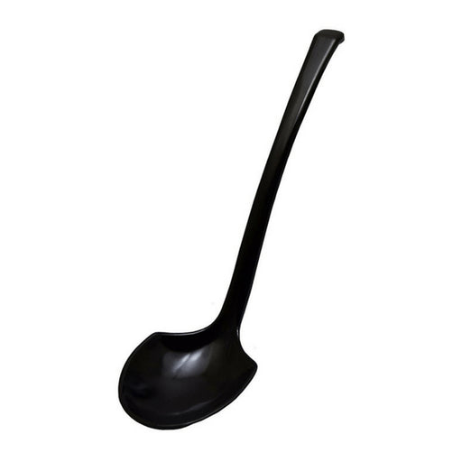 Entec Japan 21.8Cm Brown Melamine Ramen Spoon - Long-Handled Utensil-Kiichin - The #1 Place for Japanese Goods in Your Hand!