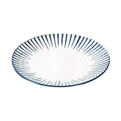 Entec Tokusa 22.5cm Melamine Plate (E-12) - Durable and Stylish Tableware-Kiichin - The #1 Place for Japanese Goods in Your Hand!