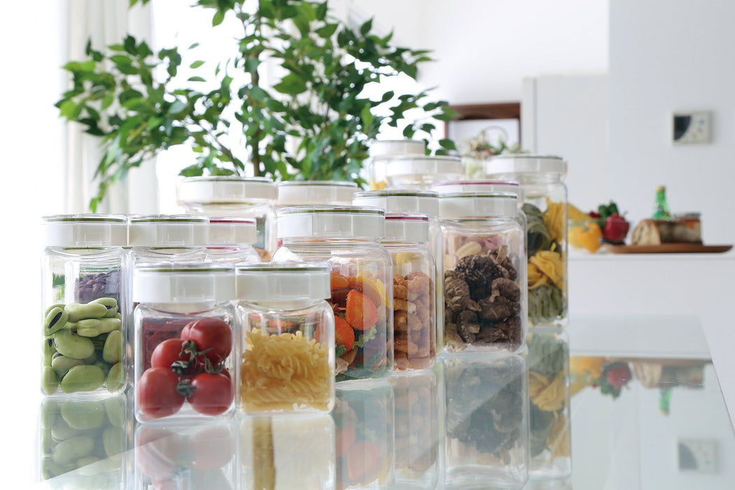 Takeya 1.0L Japanese Moisture-Proof Storage Container with One-Touch Open/Close-Kiichin - The #1 Place for Japanese Goods in Your Hand!