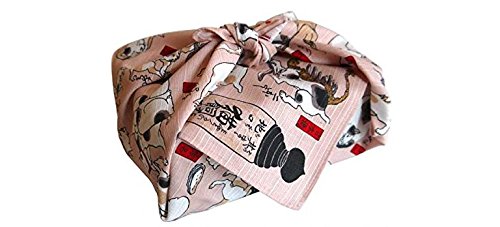 Musubi Cat-Kai 53 Hiki 48Cm 100% Cotton Japanese Shibori - Made In Japan-Kiichin - The #1 Place for Japanese Goods in Your Hand!