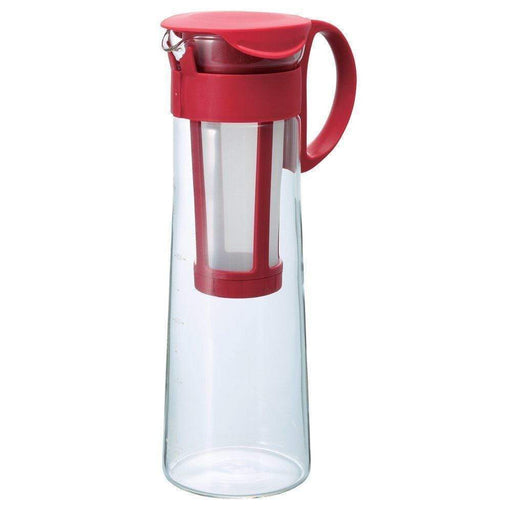 Hario Mizudashi Cold Brew Coffee Pot 1000cc - Red The Ultimate Cold Brew Coffee Maker-Kiichin - The #1 Place for Japanese Goods in Your Hand!