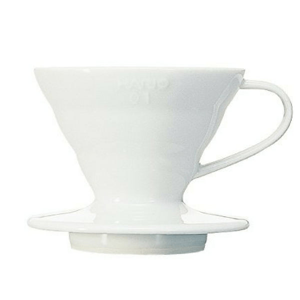 Hario V60 Arita Porcelain Handcrafted Pour Over Coffee Dripper (1-2 Cups) + Scoop-Kiichin - The #1 Place for Japanese Goods in Your Hand!