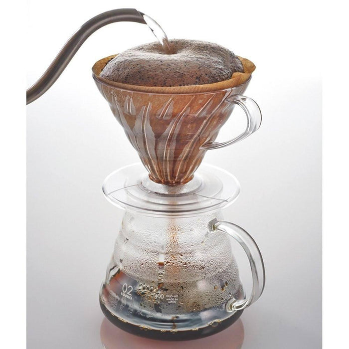 Harry V60 Pour Over Coffee Dripper - Japan Plastic Vd-01T - 1-2 Cups-Kiichin - The #1 Place for Japanese Goods in Your Hand!
