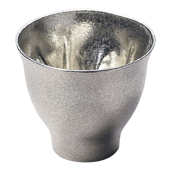 Hiracle Tinware Guinomi Sakura Sake Cup - Exquisite Japanese Sake Cup for a Delightful Drinking Experience-Kiichin - The #1 Place for Japanese Goods in Your Hand!