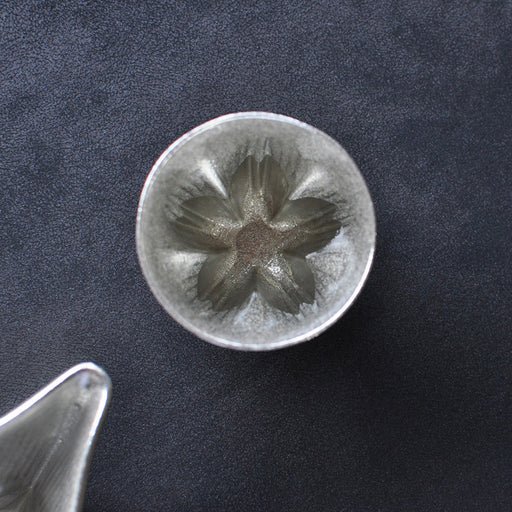 Hiracle Tinware Guinomi Sakura Sake Cup - Exquisite Japanese Sake Cup for a Delightful Drinking Experience-Kiichin - The #1 Place for Japanese Goods in Your Hand!