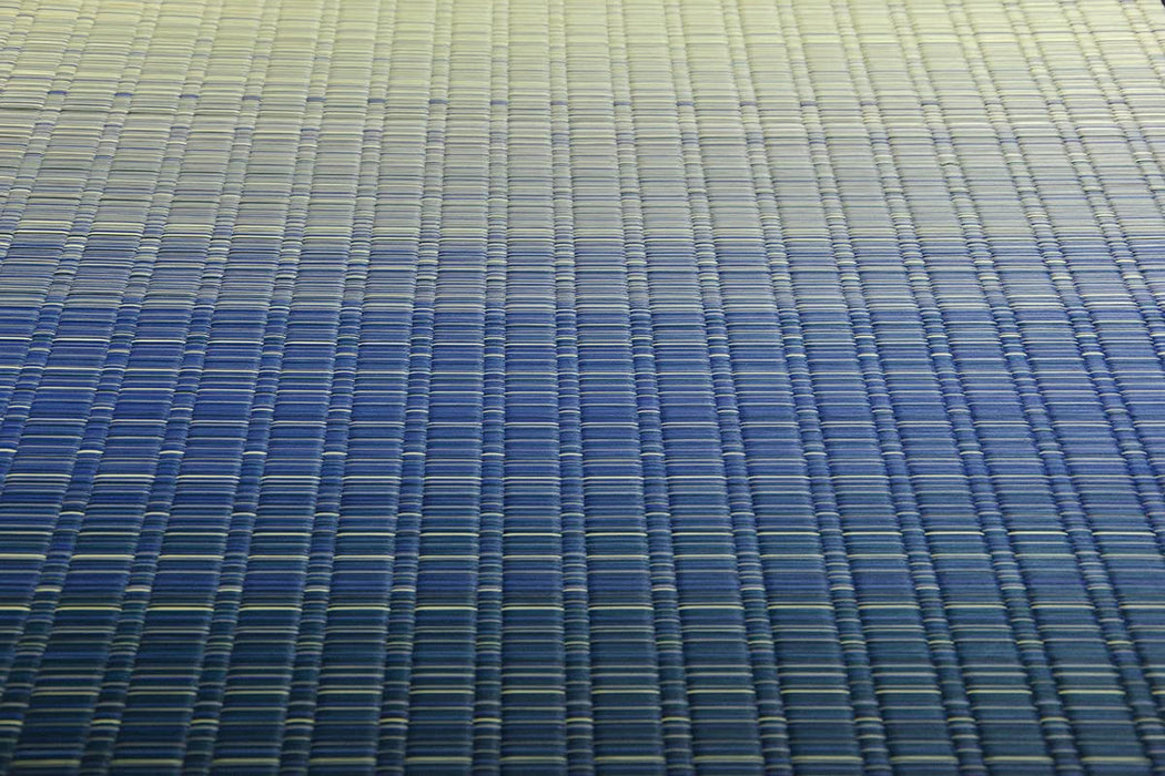 Ikehiko Japan Igusa Rug Carpet - Sea Blue Edoma 174X261Cm #4141303 - Antibacterial & Odor Resistant-Kiichin - The #1 Place for Japanese Goods in Your Hand!