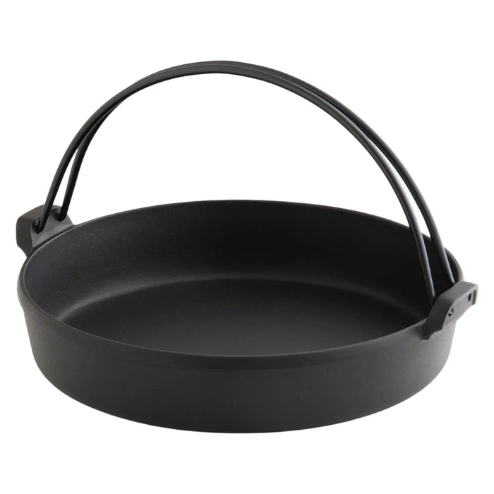 Iwachu Nambu Cast Iron Sukiyaki Pan 18Cm Japan - Authentic Traditional Cookware-Kiichin - The #1 Place for Japanese Goods in Your Hand!