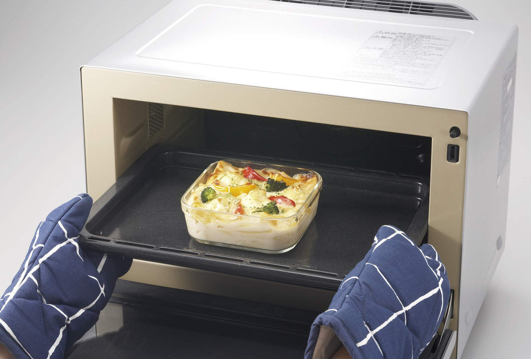 Iwaki Japan Az3247-4P Heat Resistant Glass Storage Container Set, 4Pc, 800Ml, Pink-Kiichin - The #1 Place for Japanese Goods in Your Hand!