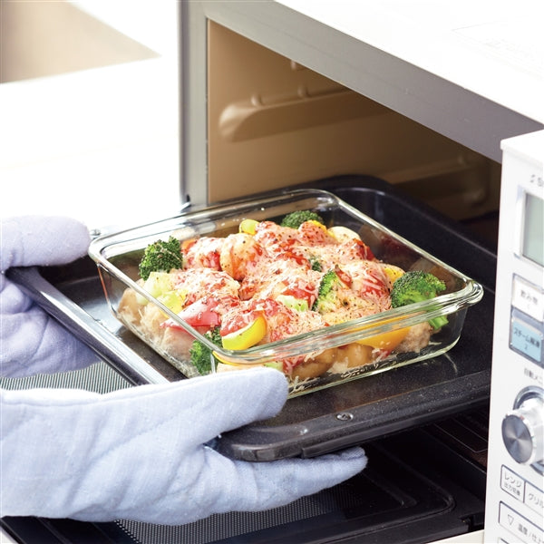 Iwaki 2.0L Heat Resistant Glass Baking Dish - Durable and Versatile-Kiichin - The #1 Place for Japanese Goods in Your Hand!