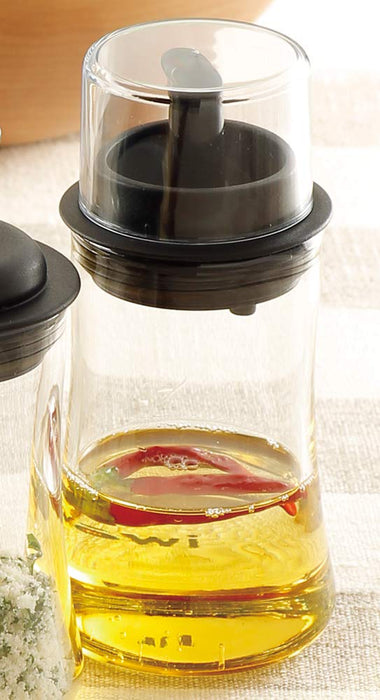Iwaki Japan 120ml Heat Resistant Glass Oil Bottle with Lid-Kiichin - The #1 Place for Japanese Goods in Your Hand!