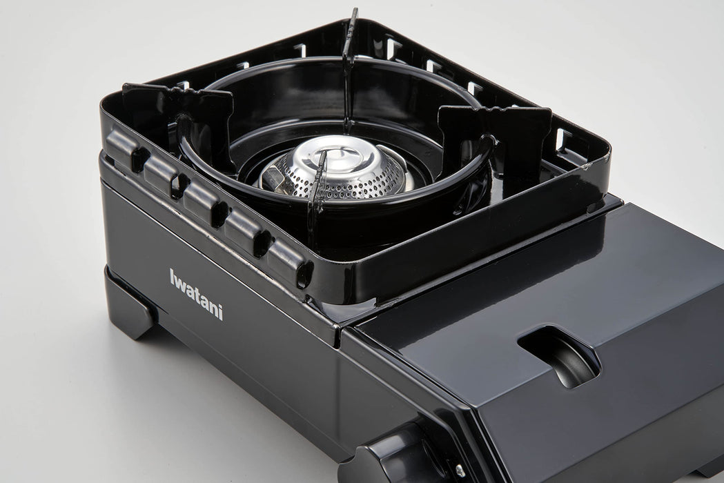 Iwatani Cassette Stove Gas Maru Jr. Japanese Made Dutch Oven - Black-Kiichin - The #1 Place for Japanese Goods in Your Hand!