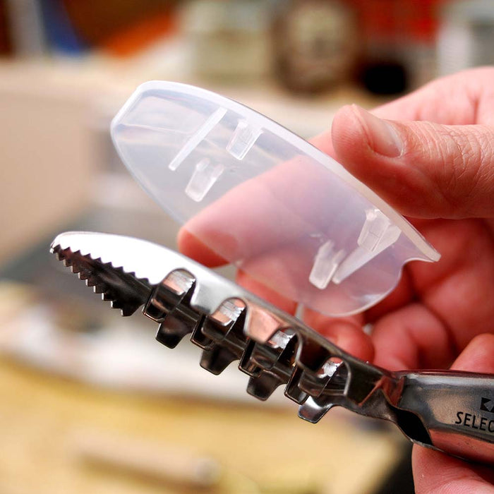 Stainless Steel Fish Scaler by Kai Efficient and Durable Tool for Scaling Fish-Kiichin - The #1 Place for Japanese Goods in Your Hand!