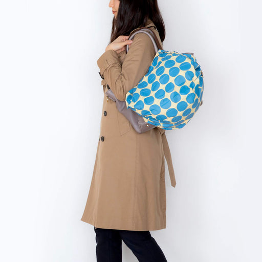 Marna Japan Shupatto Compact Bag M Dot Foldable Eco Bag - Stylish and Convenient-Kiichin - The #1 Place for Japanese Goods in Your Hand!