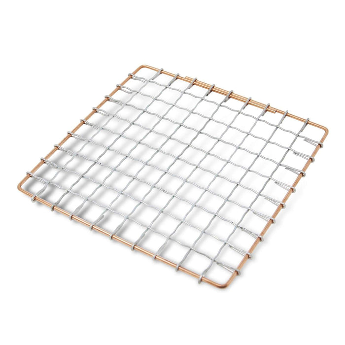 Marujyu Stainless Steel BBQ Grill Mesh for Hida Konro No.7 - 22cm-Kiichin - The #1 Place for Japanese Goods in Your Hand!