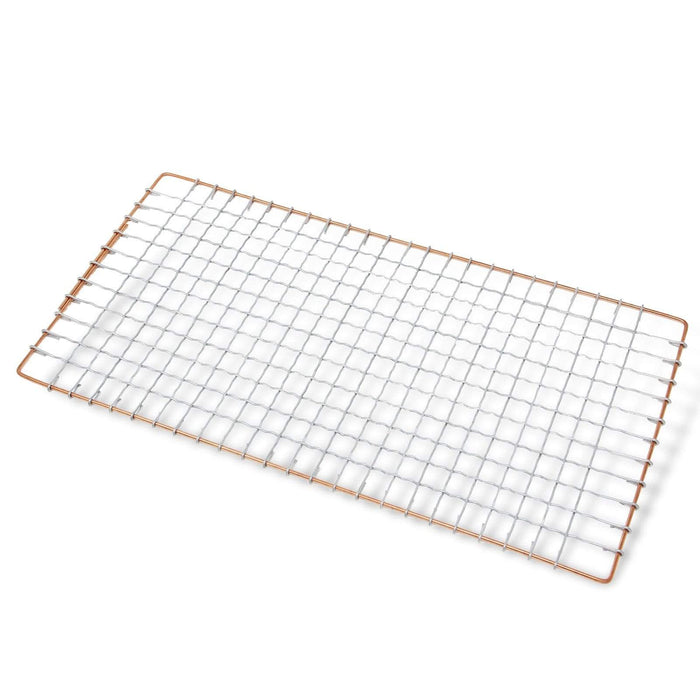 Marujyu BBQ Grill Mesh for Hida Konro - Stainless Steel, Rectangular-Kiichin - The #1 Place for Japanese Goods in Your Hand!