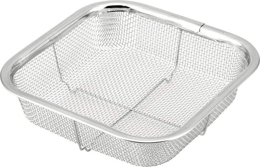 Minex 16cm Stainless Steel Square Mesh Colander - Efficient Kitchen Strainer-Kiichin - The #1 Place for Japanese Goods in Your Hand!