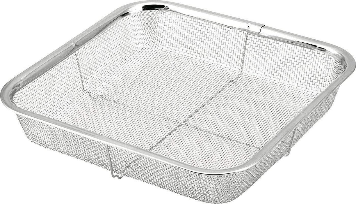 Minex 22cm Stainless Steel Square Mesh Colander-Kiichin - The #1 Place for Japanese Goods in Your Hand!