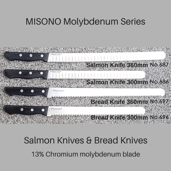 Misono 360mm Molybdenum Salmon Knife (No.687)-Kiichin - The #1 Place for Japanese Goods in Your Hand!