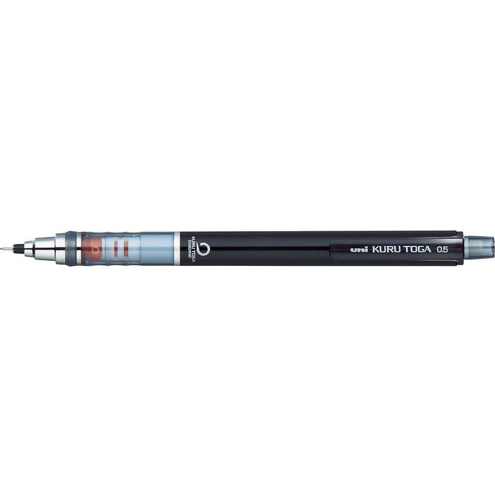 Mitsubishi Pencil Kuru Toga 0.5mm Mechanical Pencil - Black, Made in Japan-Kiichin - The #1 Place for Japanese Goods in Your Hand!