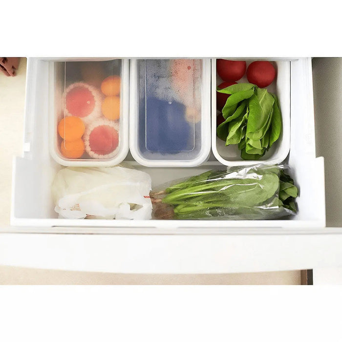 Noda Horo White Enamel Square Food Containers - Medium Size-Kiichin - The #1 Place for Japanese Goods in Your Hand!