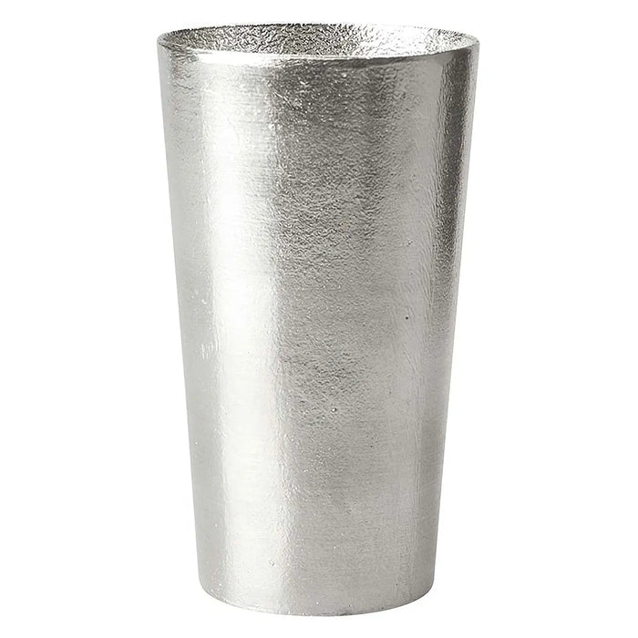 Hand-Crafted 200ml Tinware Beer Glass by Nousaku (501330)-Kiichin - The #1 Place for Japanese Goods in Your Hand!