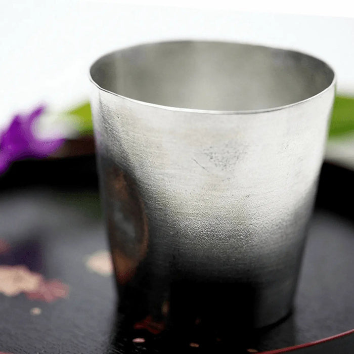 Nousaku Hand-Crafted Tinware Najimi Fit Tumbler 350ml - Exquisite Craftsmanship for a Perfect Fit-Kiichin - The #1 Place for Japanese Goods in Your Hand!