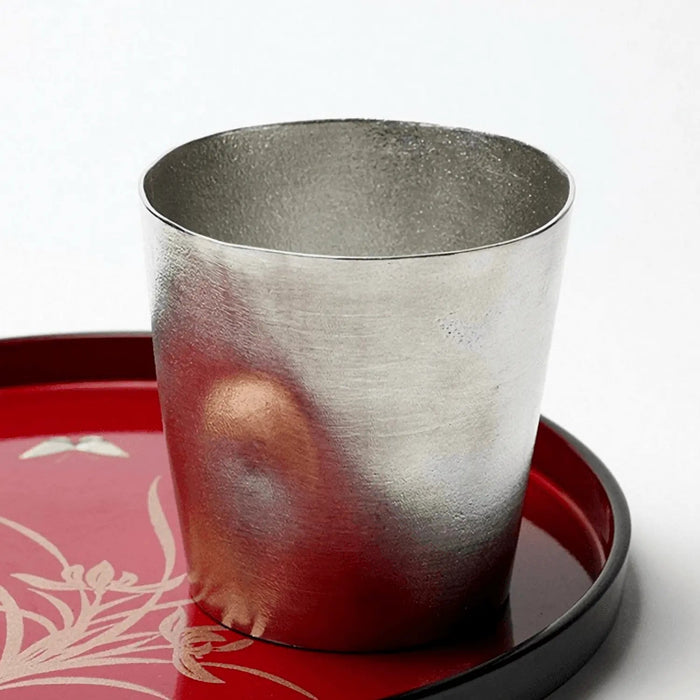 Nousaku Hand-Crafted Tinware Najimi Fit Tumbler 350ml - Exquisite Craftsmanship for a Perfect Fit-Kiichin - The #1 Place for Japanese Goods in Your Hand!