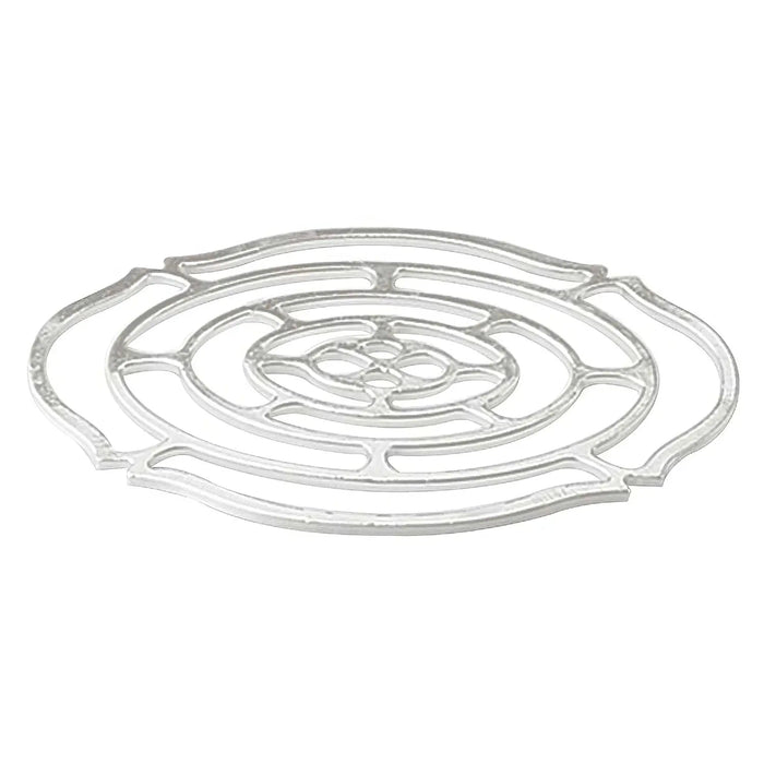 Hand-Crafted Oval Tinware Basket - 163x102mm (501419) by Nousaku Kago-Kiichin - The #1 Place for Japanese Goods in Your Hand!