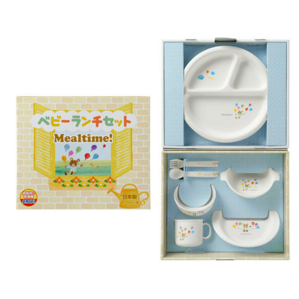 Osk Mealtime Baby Toddler Plastic Unbreakable Dinnerware Set - Durable and Safe for Little Ones-Kiichin - The #1 Place for Japanese Goods in Your Hand!